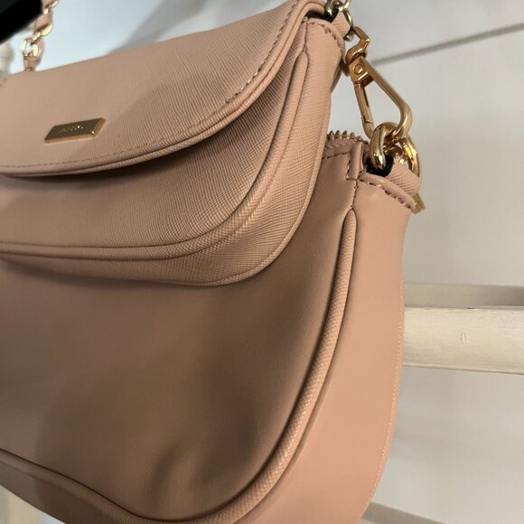 EUC Aldo Tan / Beige Double Shoulder Handbag (OS) - Picture 7 of 9